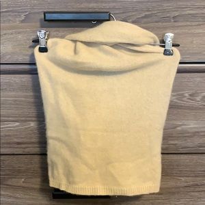 Vintage Ralph Lauren Cashmere tube top with scarf